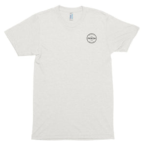 vintage t shirt-cotton-white-oatmeal-logo-Moeda Supply Company