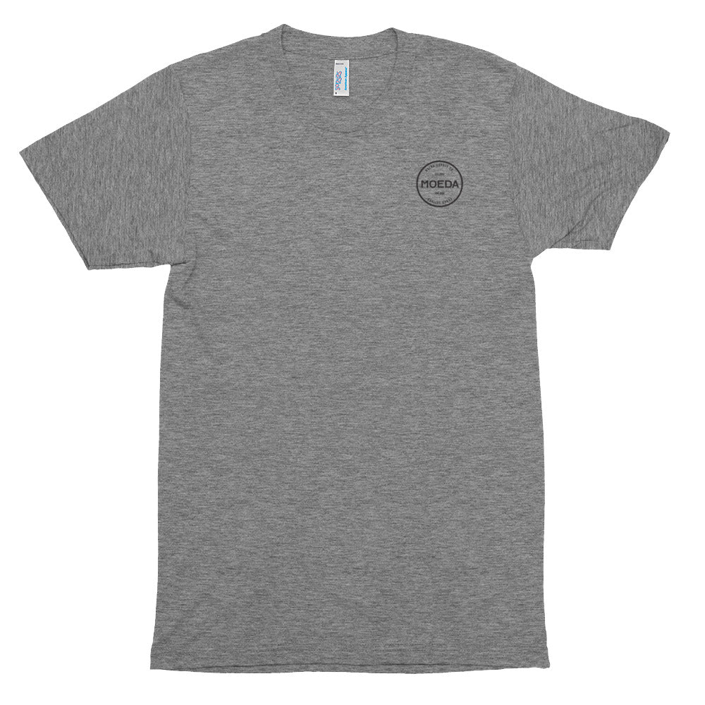 vintage t shirt-cotton-gey-logo-Moeda Supply Company